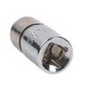 Steckschlüssel-Adapter 1/4\" Vierkant auf 1/4\" Sechskant Schaft Bit-Halter Feder-Hülse Bit