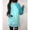 The Pink Men Titi Oversized Raglan Color Patch Long Sleeve Tee