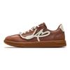 Anta Dance Trendy Versatile Wear-Resistant Non-Slip Casual Shoes Women Sneakers Chestnut-Brown Coarse-Linen-Gray 922618009-1