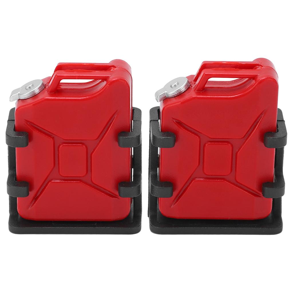 1 Pair RC Car Simulated Fuel Tank Mount Mini Oil Can for 18 110 RC Crawler Car Decoration
