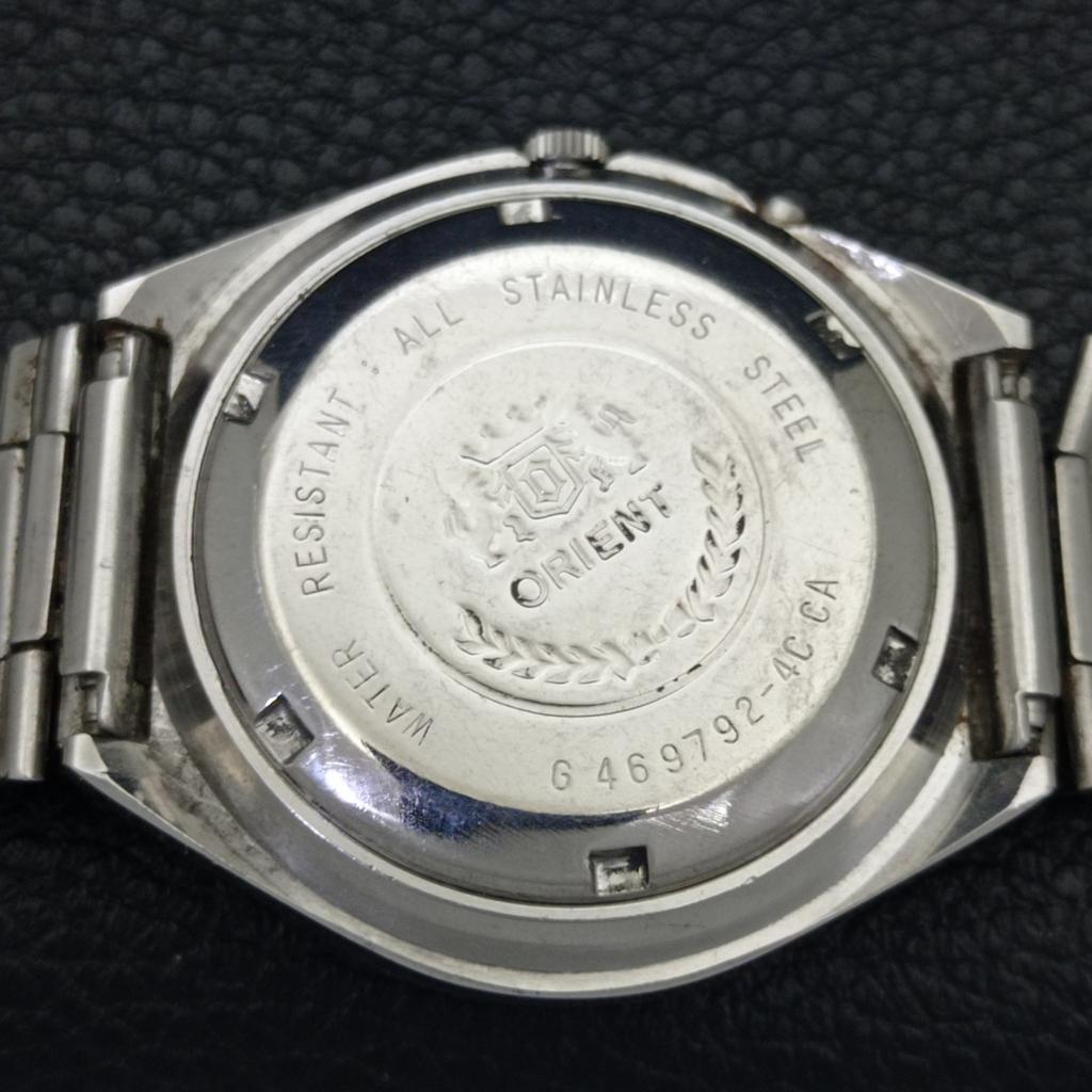 GENUINE VINTAGE ORIENT AUTOMATIC 46941 JAPAN MENS ORIGINAL DIAL WATCH a701897-5 R207-a701897