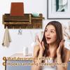 Mail Organizer for Wall Mount Mail Organizer for Wall Mount Key Holder with Shelf Includes Letter Holder and Hooks for Hallway