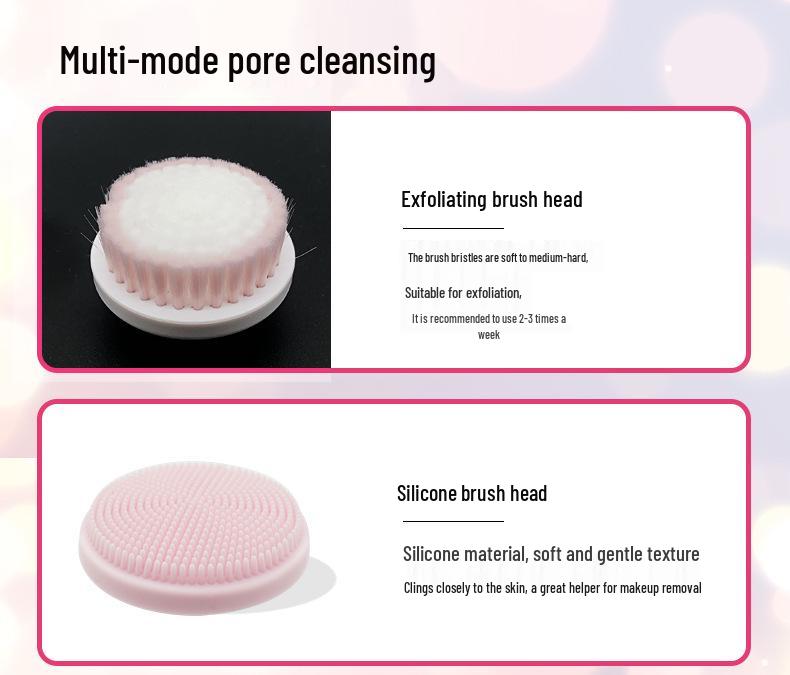 Multi-Functional Waterproof Electric Facial Cleanser & Massager with USB Charging