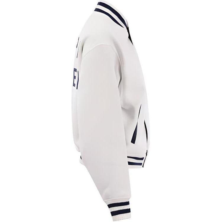 Polo Ralph Lauren SS24 Куртка однобортная двусторонняя с полосатой отделкой Женская куртка Белая 211924214-001