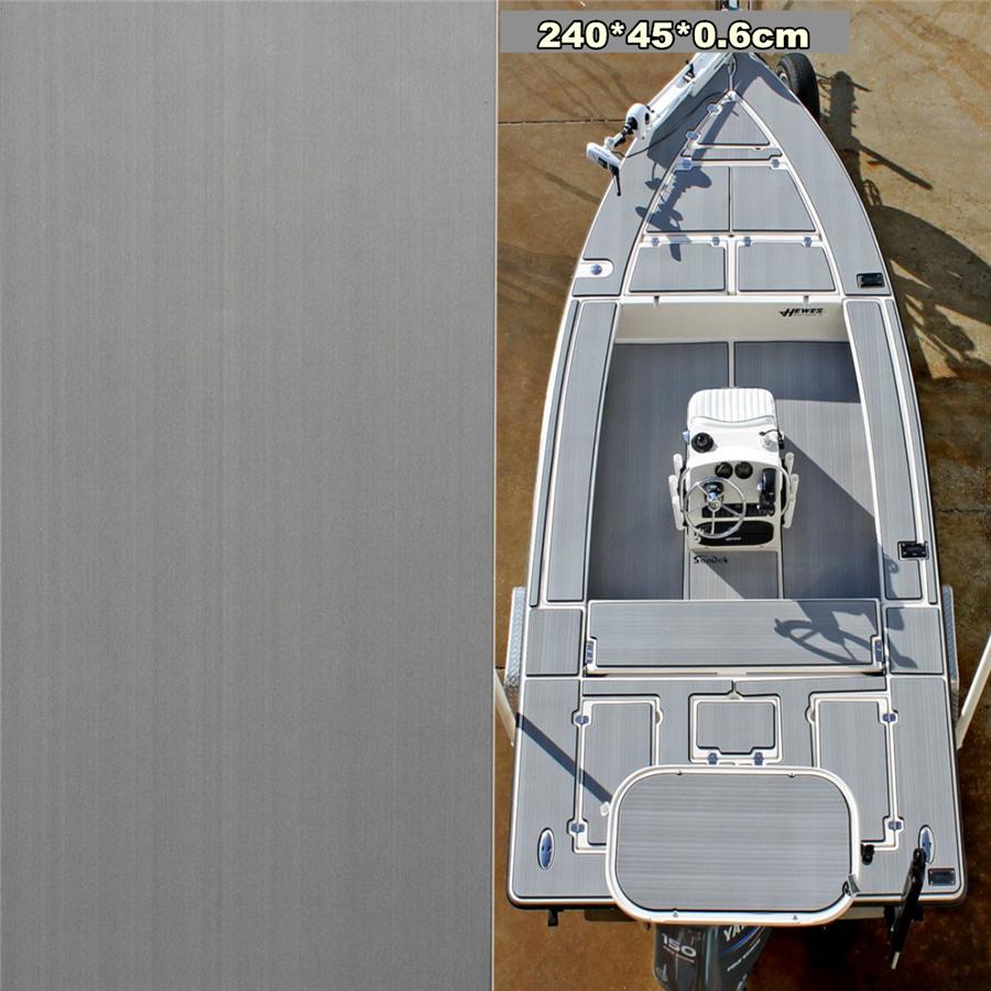 Universal 17.7"X94" EVA Foam Teak Sheet Marine Flooring Yacht Boat Car Truck RV Decking Self-Adhesive Pad Thickness 0.24" Non Absorption