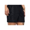 Under Armour Solid Color Lace-Up Woven Casual Sports Shorts Men Shorts Black 1383373-001