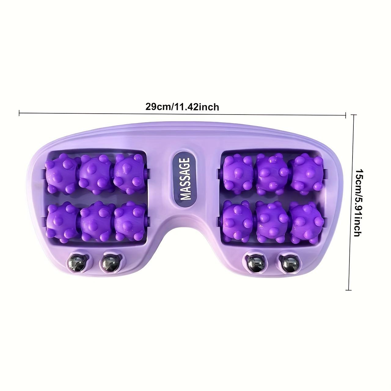 

Foot Massage Roller, Finger Pressure Massage Tool, Used for Heel, Arch, Muscle Soreness, Relieving Foot Pain and Pressure фиолетовый