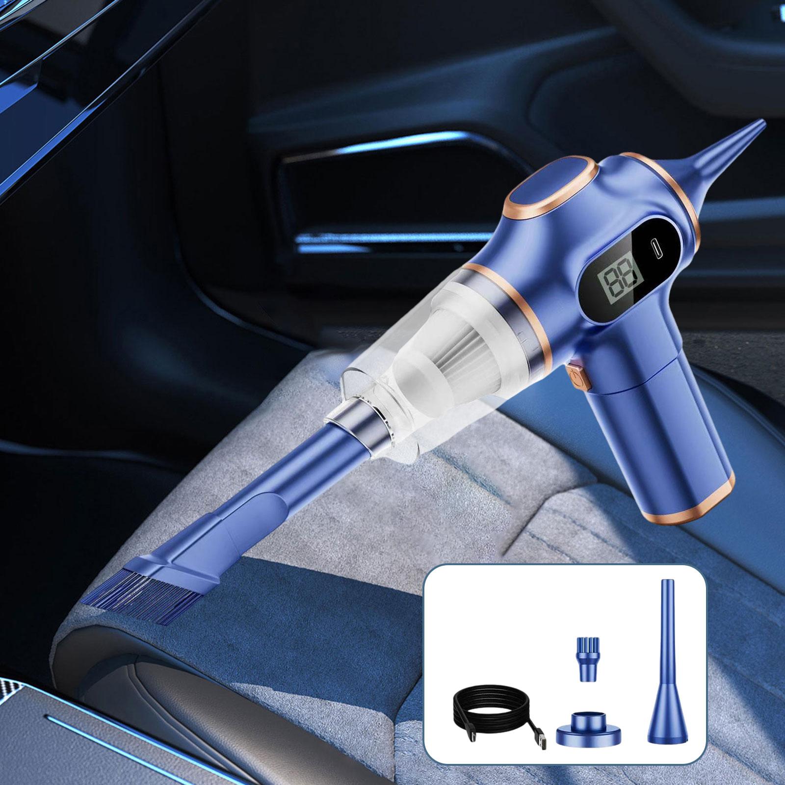 Ручной пылесос для дома, офиса, многофункциональный беспроводной автомобильный пылесос, мощный автомобильный пылесос, аккумуляторный мини-пылесос
