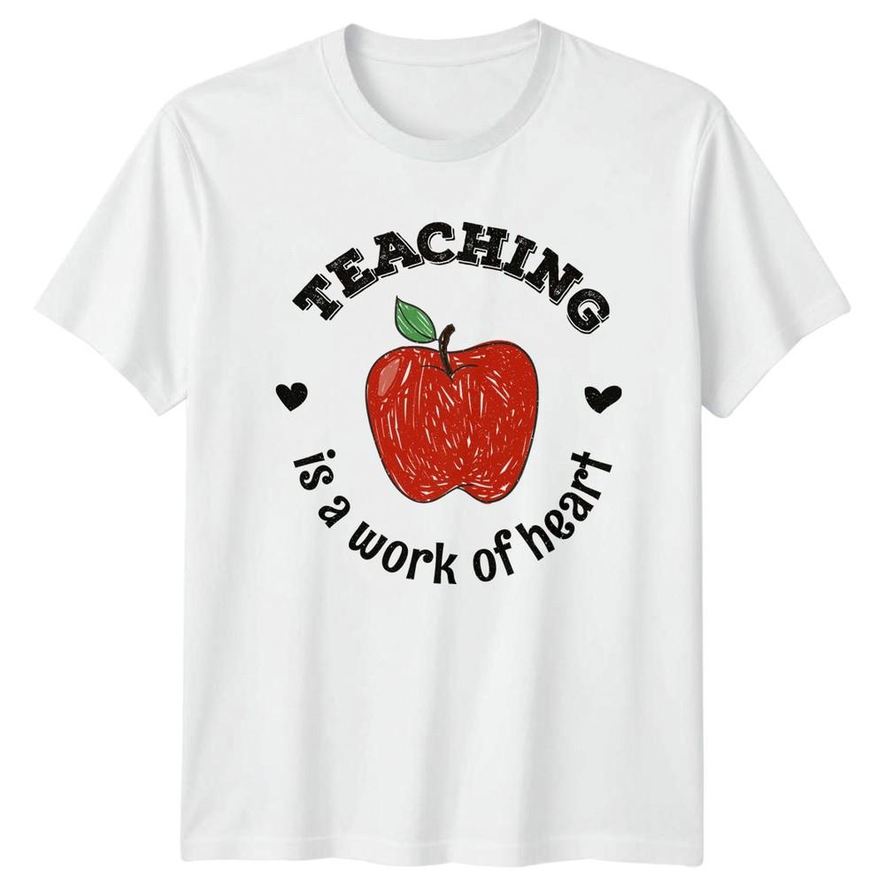 Teaching Is A Work Of TShirt Teacher Appreciation Educator S