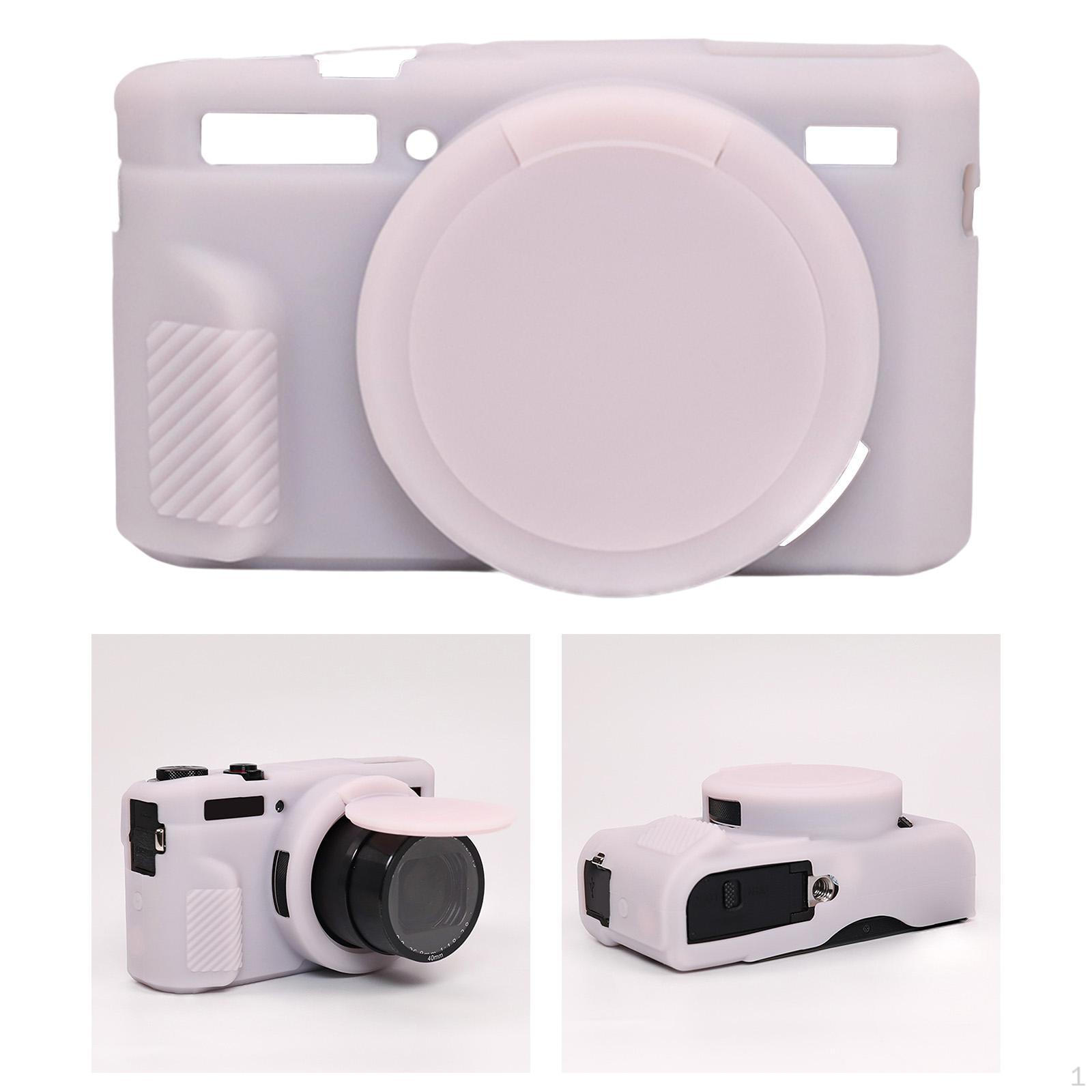 

Чехол против падения для камер, Сумка для камеры, Противоскользящий для G7x Mark II III G7xii G7x2 G7xiii G7x3 Простой розовый