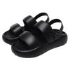 Fashion Slippers for women in summer 2025 EVA sandals with a poop like feel  Two pairs of soft soled bathroom thick soled sandals