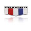 Camaro Logotyp Bil Bakre Emblem Klistermärke för Cavalier Onix Cruze Aveo Silverado Bil Bagagelucka Dekal Dekoration Märke