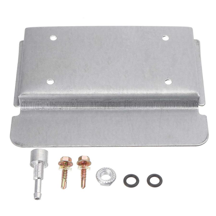 5.5L Plastic Fuel Oil Gasoline Tank+Screw Bracket For Car SUV Air Heater Diesel