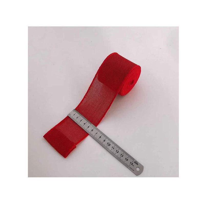 Imitation Linen, Christmas Decoration Imitation Linen Roll Diy 6Cm Wide Color Imitation Linen Roll 5M Christmas Decoration Ribbon