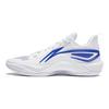 Li Ning Flashing Low Top Basketball Shoes Men Sneakers White Blue ABPU007-2