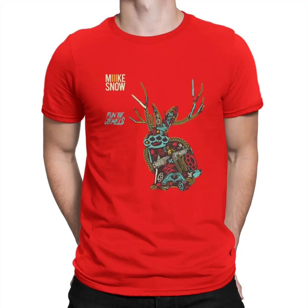Heart Is Full Music T-Shirts Run The Jewels Band Humorous Pure Cotton Tees Round Collar Short Sleeve T Shirts Adult Clothes Unisex