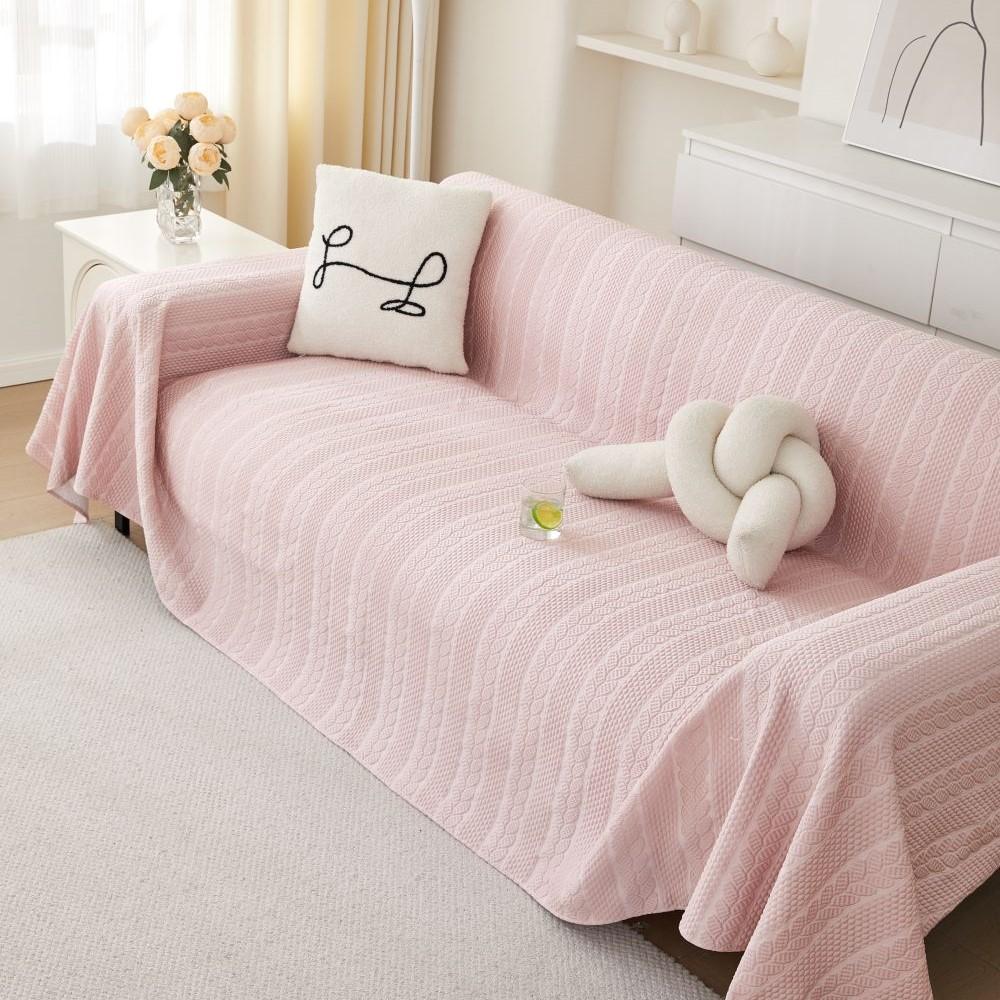 Cool Feeling Houndstooth Sofa Cover Mat Throw Blankets Living Room  Summer Camping Picnic Blanket Cover