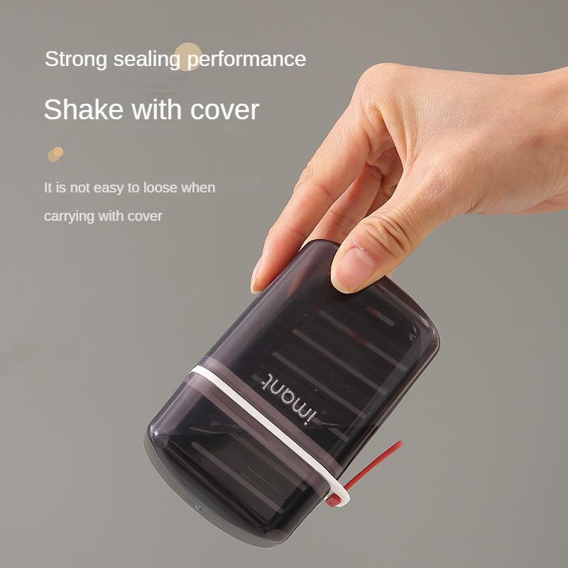 Portable Soap Rack New Waterproof with Cover Soap Container Travel Case Plastic Soap Storage Box Bathroom