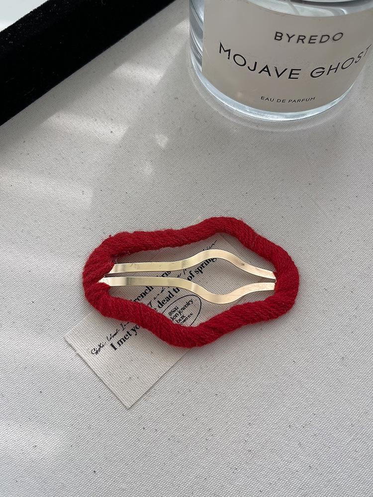 2024 Trendy Wool Hairpins: Cute Cloud Bangs Clips for Girls