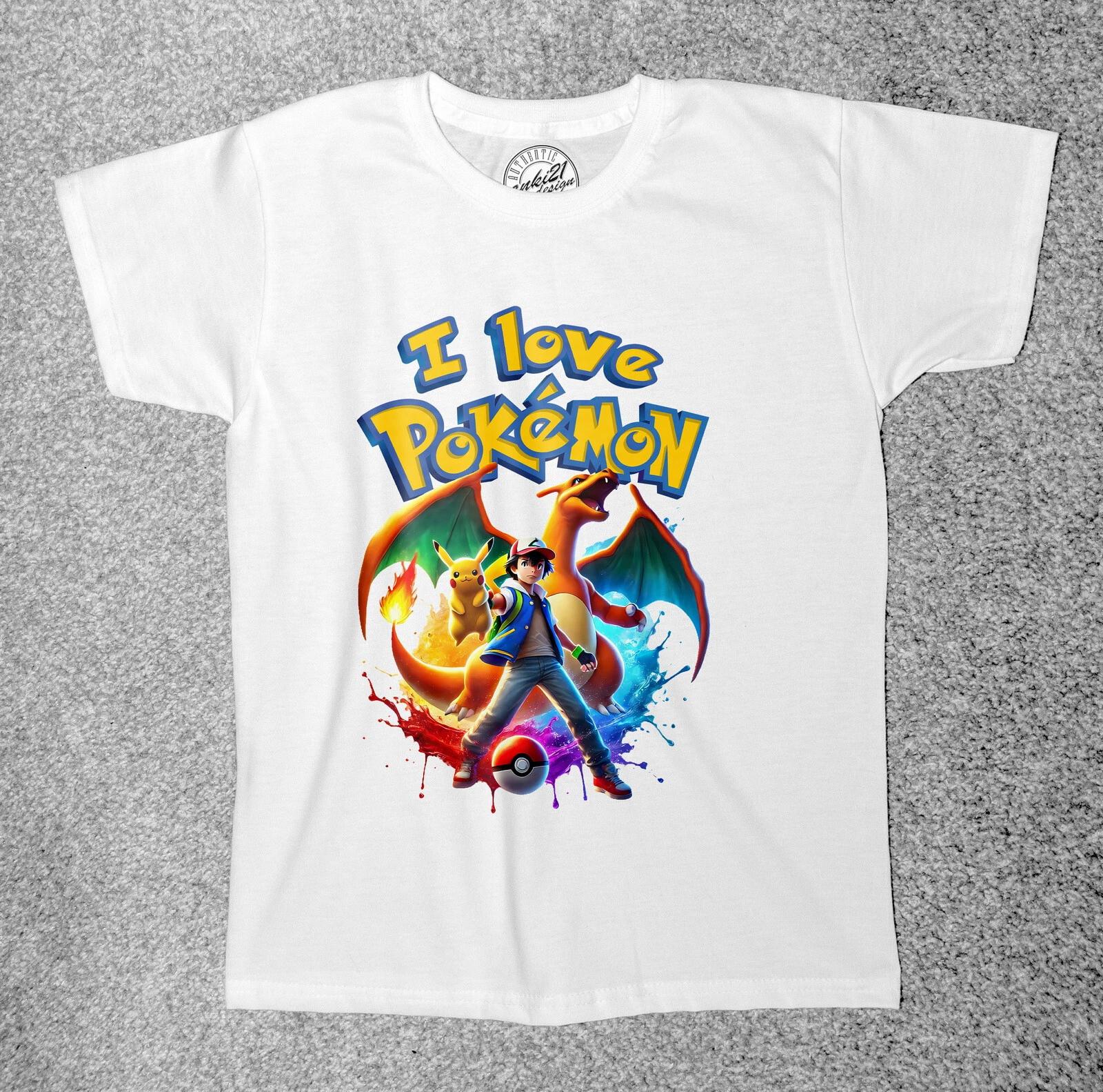 

Pokemon Pikachu 013 Childrens/Kids Adult t shirts/t-shirts 150