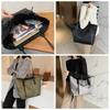 Large Capacity Shoulder Bag Oxford Cloth Handbags Ins Make Up Bag  Girls