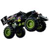 42118 Technic Monster Jam Grave Digger Fahrzeug Bausteine Set 2 in 1 Off Road Stunts Rückziehmotor Auto Spielzeug Weihnachtsgeschenke