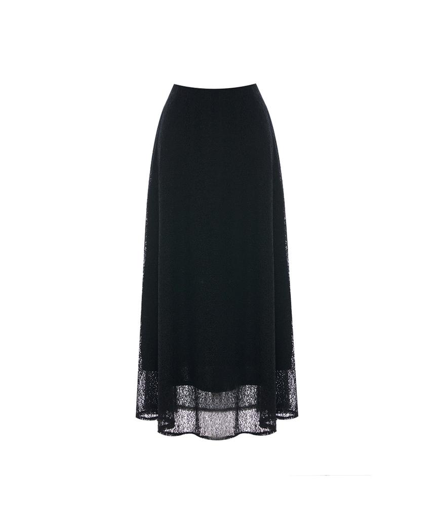 PAIGEFLYNN Flower Raschel Lace Skirt_P6Bsk021C