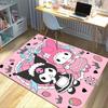 1pc My Melody & Kuromi Patterned Rug- Cute Home Decor, Office Carpet, Outdoor Rug, Giftz193