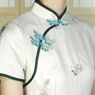 Κουμπί ρούχων 10 τμχ Εξαιρετικό διακοσμητικό vintage κινέζικο στυλ Κουμπί ραπτικής Cheongsam Οικιακή χρήση