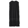 Sleeveless Plus Size Black Vintage New In Dresses for Women Casual Loose Long Summer Dress