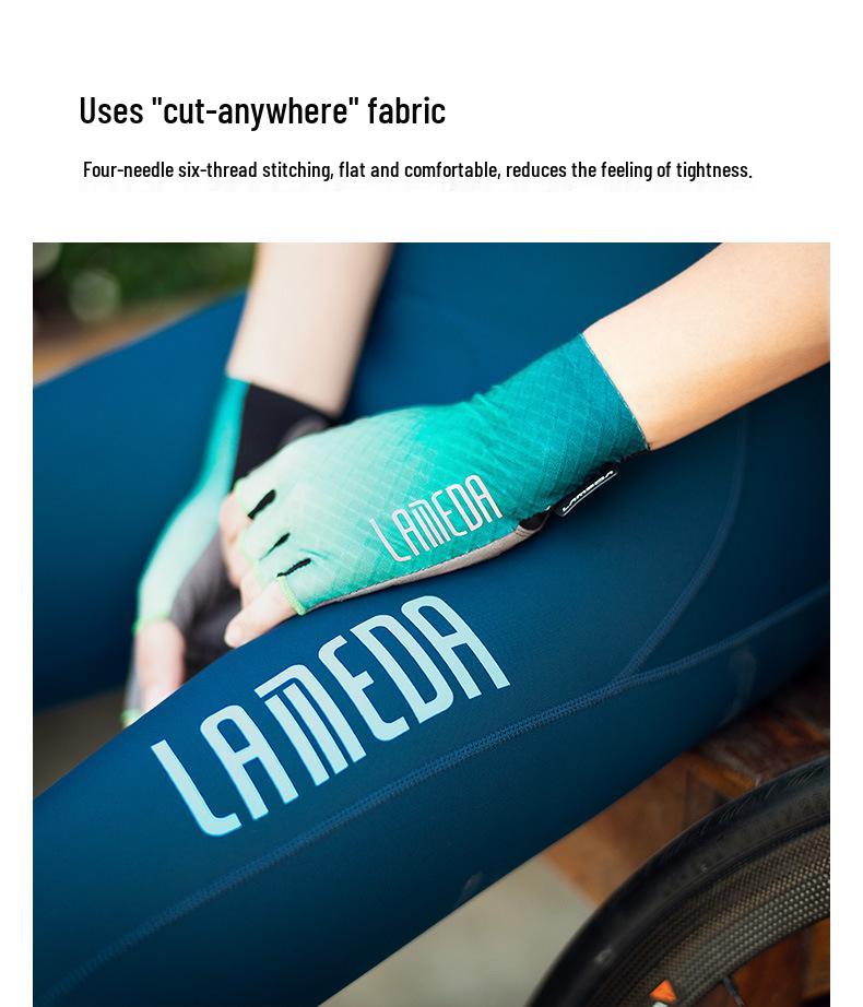 Pantaloni scurți cu bretele de ciclism profesional pentru femei Lampa da Lameda Primăvară/Vară