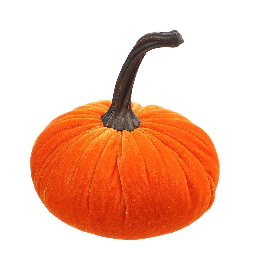 Cute Handmade Exquisite Soft Stuffed Pumpki Pumpkins Decor Plush Throw Pillows Velvet Pillow