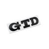 New Car 3D Metal GTD Badge Body Front Grill Trunk Emblem Sticker For Volkswagen VW Golf 3 4 5 6 7 7.5 MK4 MK5 MK6 MK7 GTD C