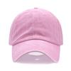 Personalized Vintage Washed Cotton Baseball Cap Custom Embroidered Logo Text Name Dad Hat for Men Women