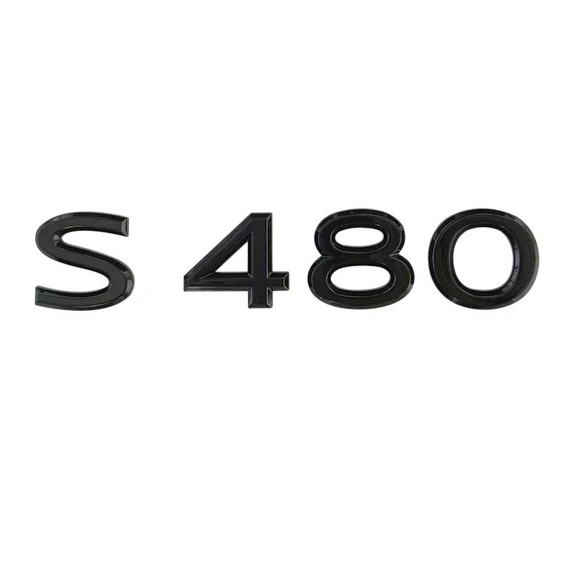 Modified Car Body Side Emblem Sticker Rear Badge for Mercedes Benz Maybach 2021 S400 S450 S480 S500 S580 S600 S680 Accessories FS1