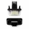 2pcs Direct Replacement License Plate Light 18 LED Car Plate Light LED License Light  For Citroen C3