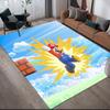 Mario Level Scene Area Rug, Mario Fan Cozy Carpet, Ideal Gift.chl