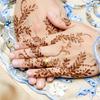 Henna Tattoo Stickers, Red Brown Waterproof Lace Temporary Tattoos, Indian Mehndi Body Art for Women Girls, Festival Makeup