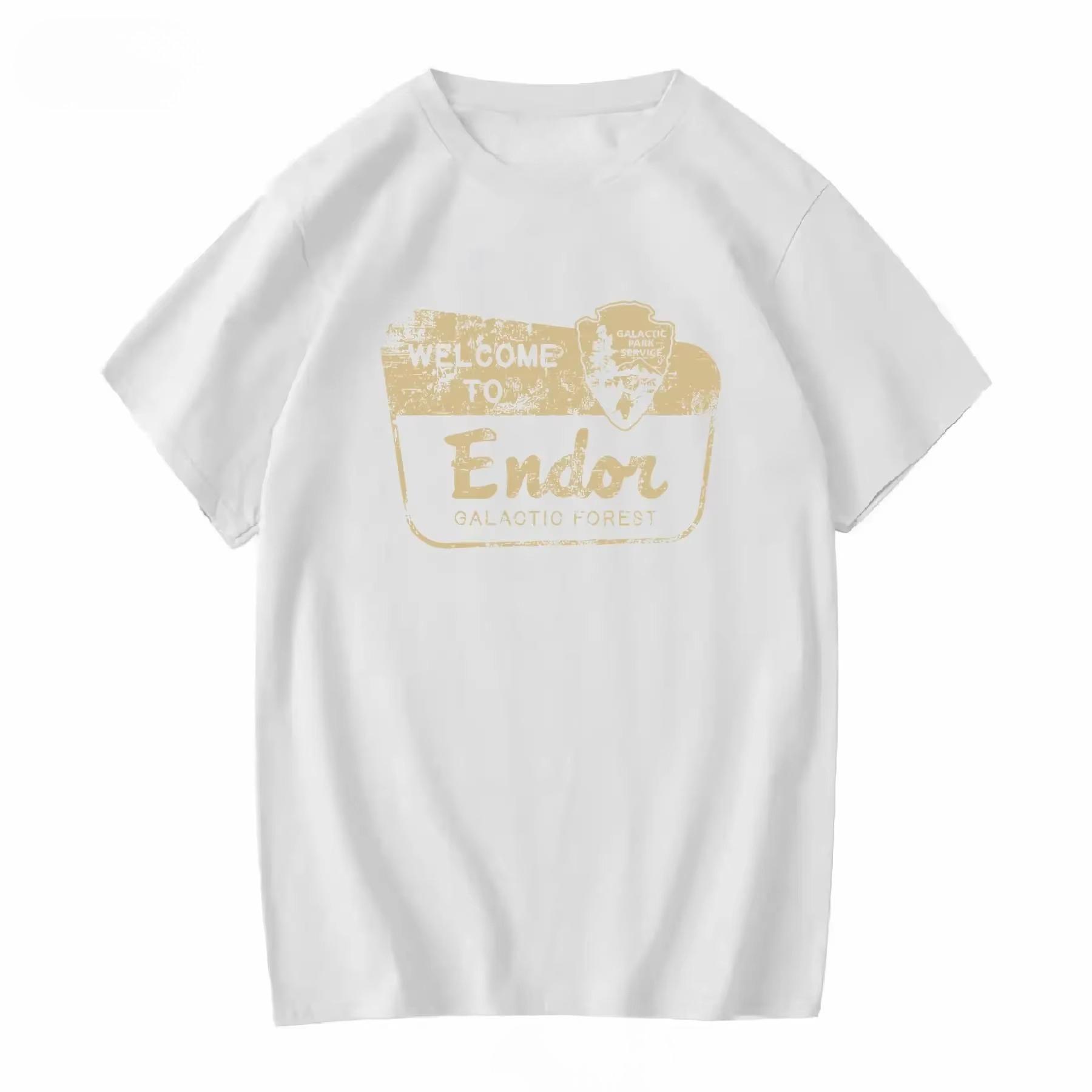 

Welcome To Endor Galactic Forest Funny T Vintage Washed Slightly Top for Everyday Wear Streetwear Comfortable M