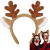 1Pc Deer Antlers Headband Reindeer Headband Xmas Halloween Women Reindeer Costume