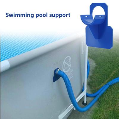 Swimming Pool Pipe Fixing Holder Support for Intex Above Ground Pool 30-38mm Hose Outlet Mount Bracket with Cable Tie Clamp