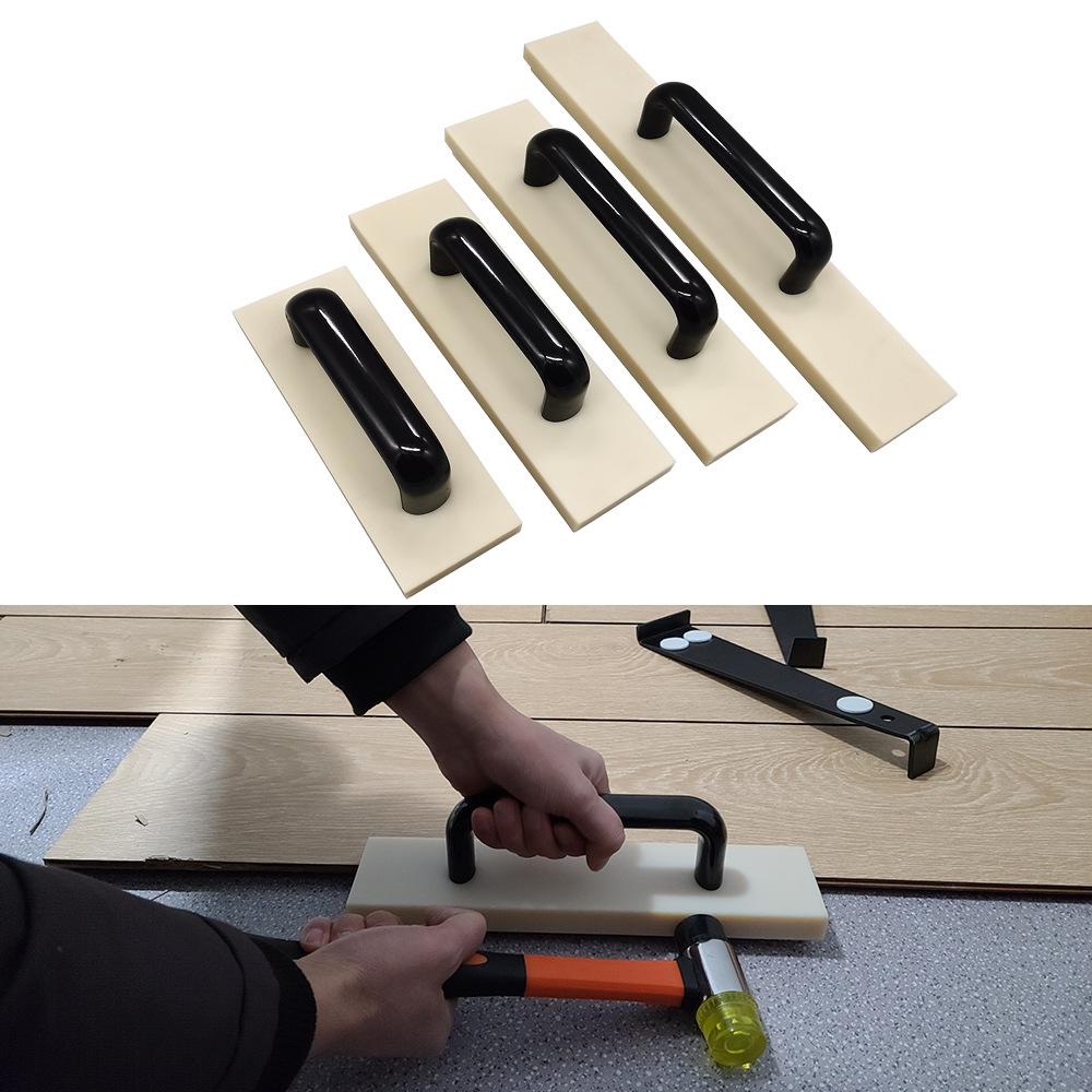 Nylon Knocking Block with Handle for Wood Flooring Installation - Professional Tool, Industrial Grade