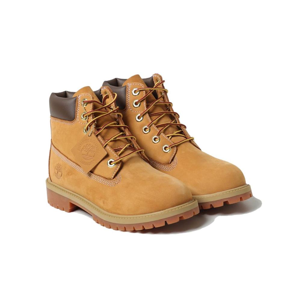 Timberland Komfortable Allsidige Trendy Sklisikre Slitesterke Lavskårede Barnestøvler Barnestøvler Brun TB0129097131