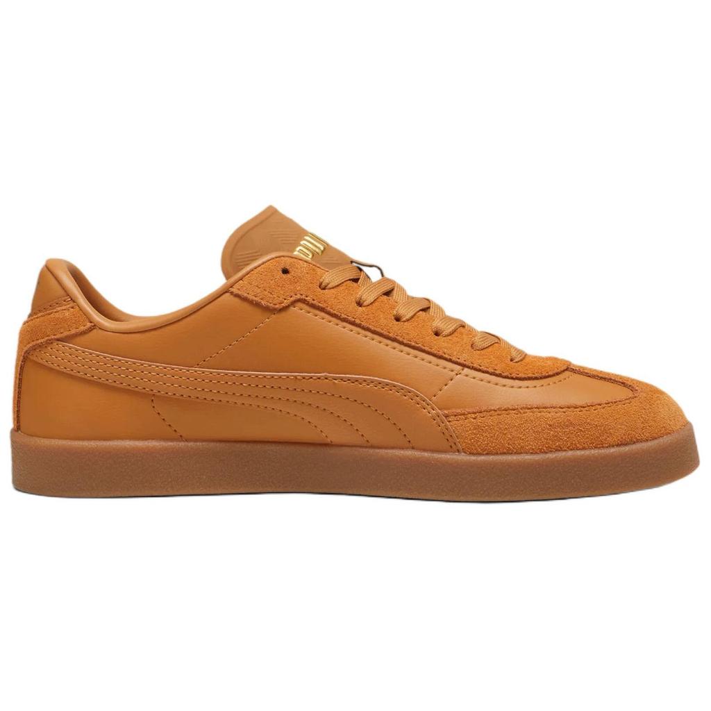 Puma Club II Era Classic Comfortable Low-Top Sneakers Men sneakers Brown 397447-03