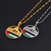 Anniyo Al-Aqsa Mosque and Palestine Pendant Necklaces Jewelry #255621