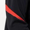 Soccer wear MORELIA training top, half-zip, long-sleeve shirt, P2MCC005, unisex, black, size L