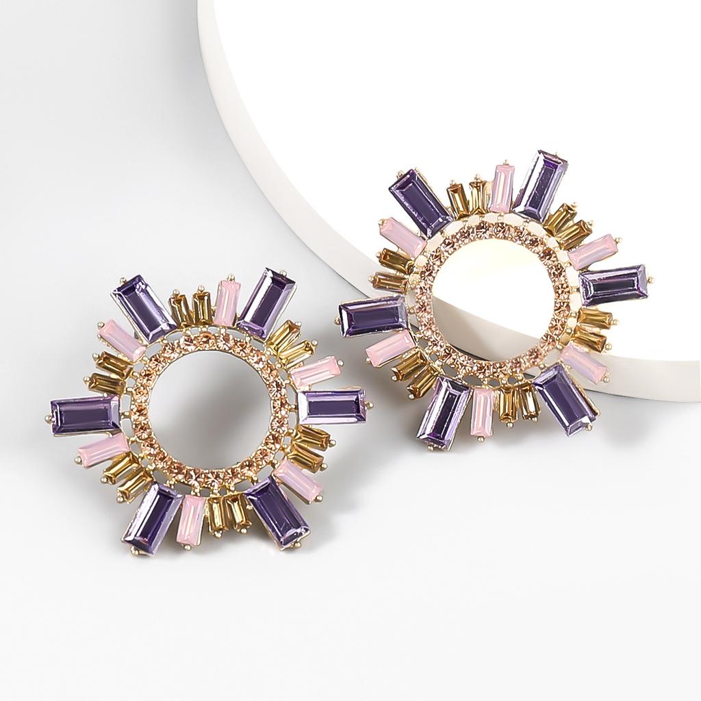 Creative and Unique Sunflower Earrings for Women, Stylish and Simple, Extremely Dazzling Ear Accessories