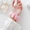 Purple Scrunchie Dressy Strap for Apple Watch Band Series 10 9 8 7 6 5 4 3 2 SE Soft Elastic Wristband for iWatch Bracelet Women