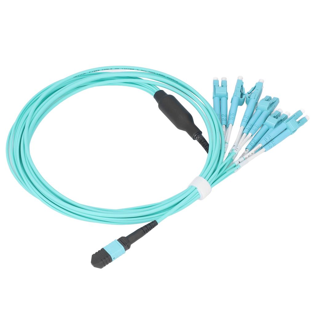 LWL-Patchkabel 12 Adern 10 Gigabit Multimode Cluster Optisches Faser-Patchkabel MPOLC