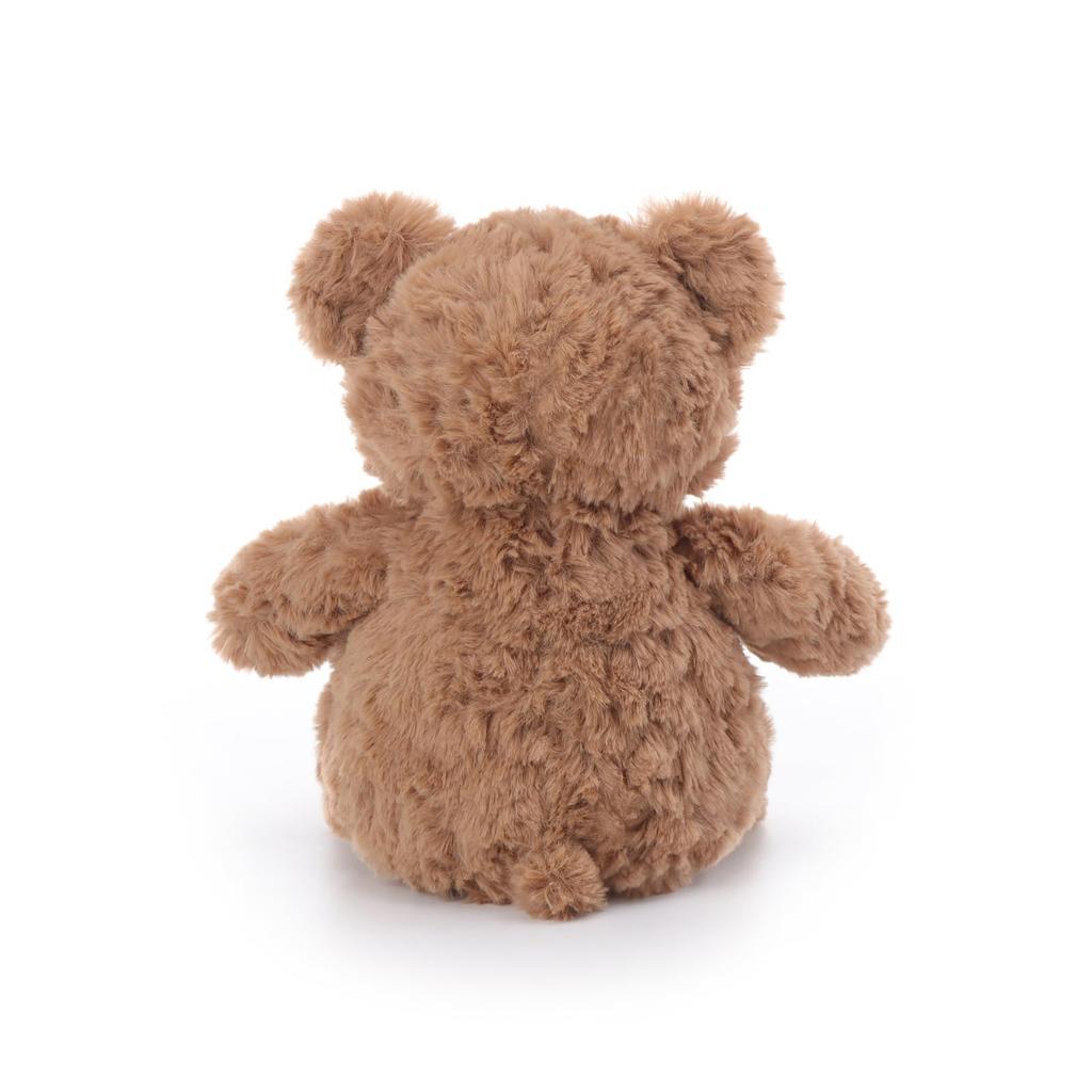 Apricot Lamb Coffee Bear Plush Toy for Soft and Cute Fluffy Coffee Bear for Girls and 20cm Kids, Boys,